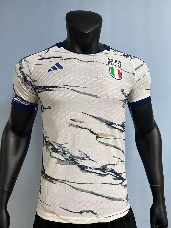 AAA Quality Italy 23/24 Away White Soccer Jersey(Player)
